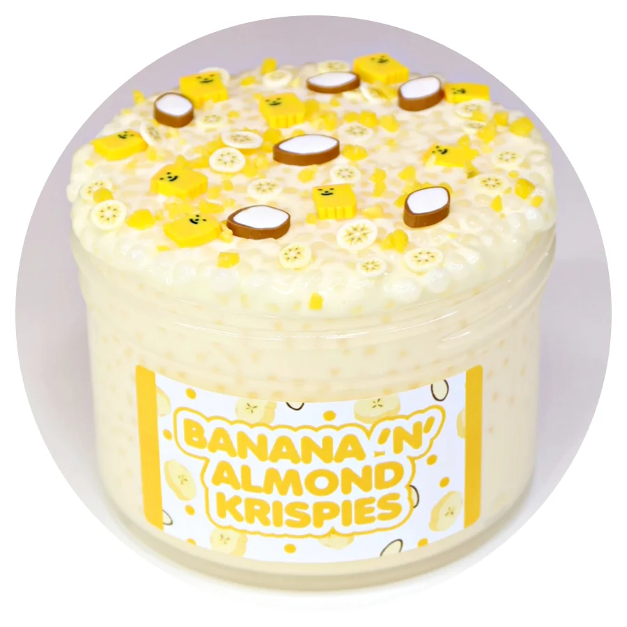 Banana 'N' Almond Krispies Slime