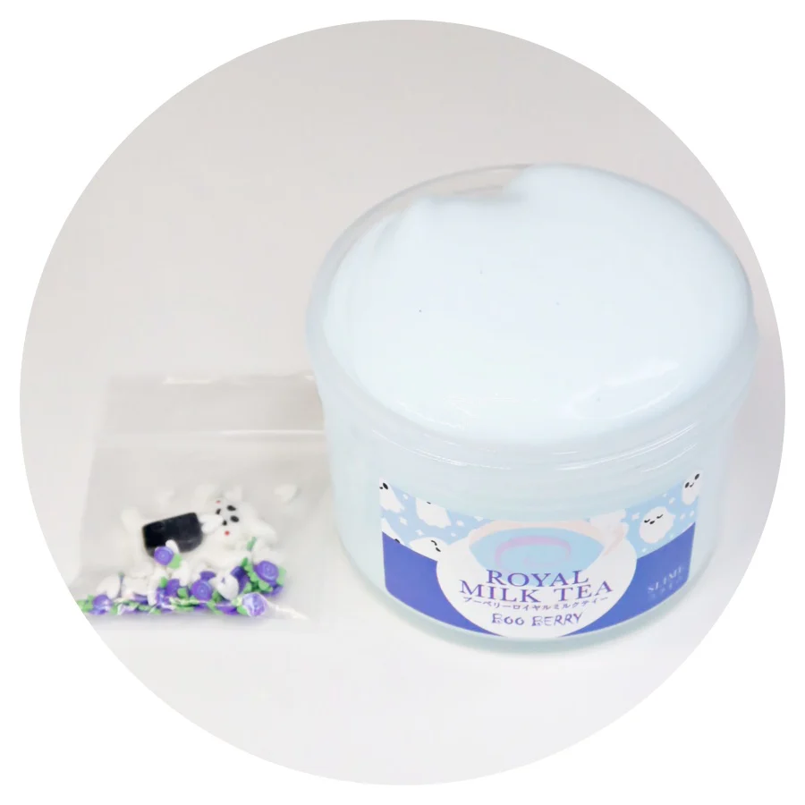 Boo Berry Royal Milk Tea Slime - Image 2