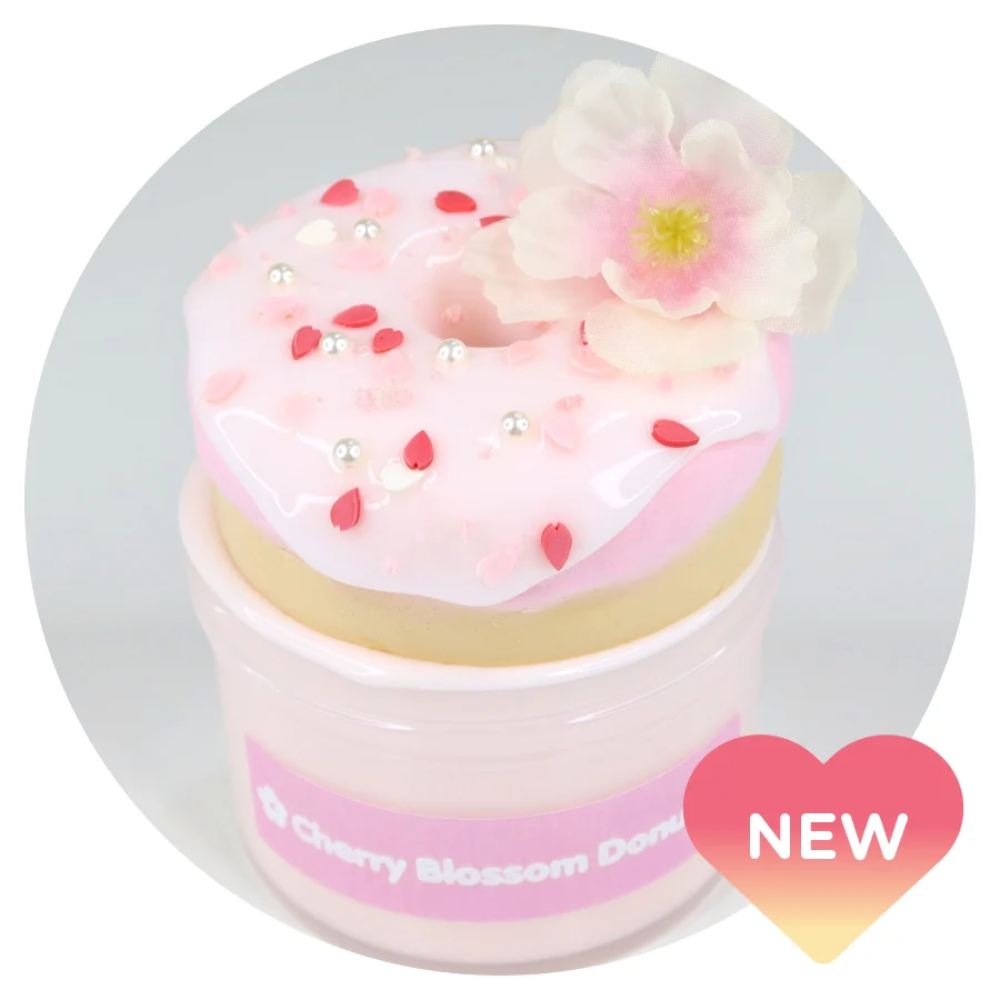 Cherry Blossom Donut DIY Slime Kit