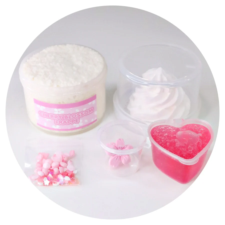 Cherry Blossom Frappe DIY Slime Kit - Image 2