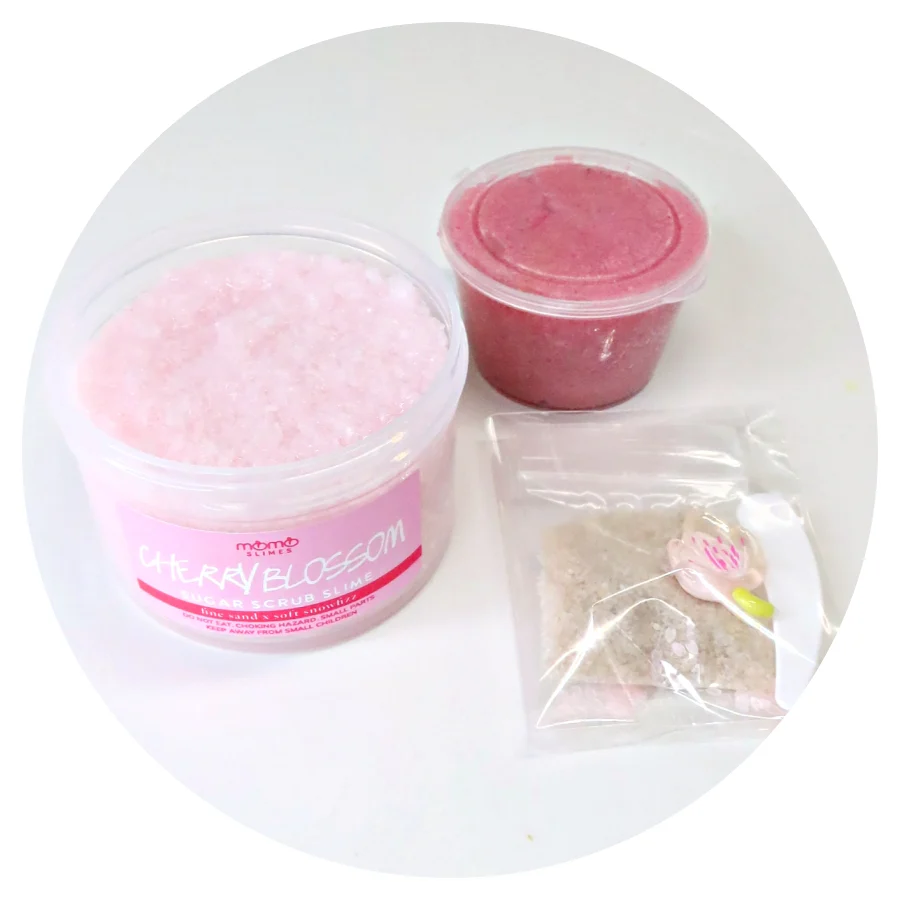 Cherry Blossom Sugar Scrub Slime - Image 2