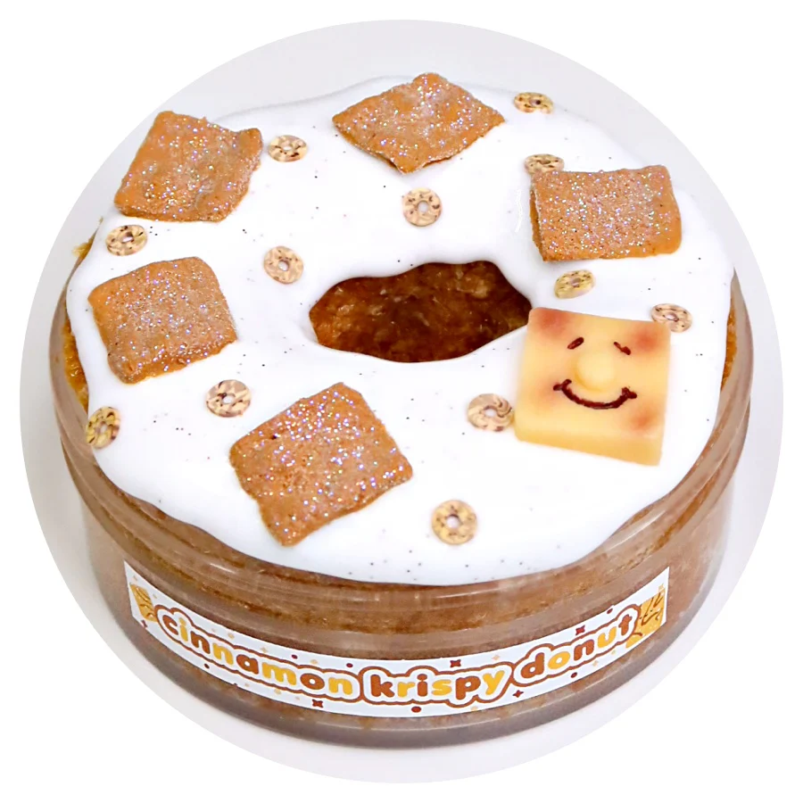 Cinnamon Krispy Donut DIY Slime Kit