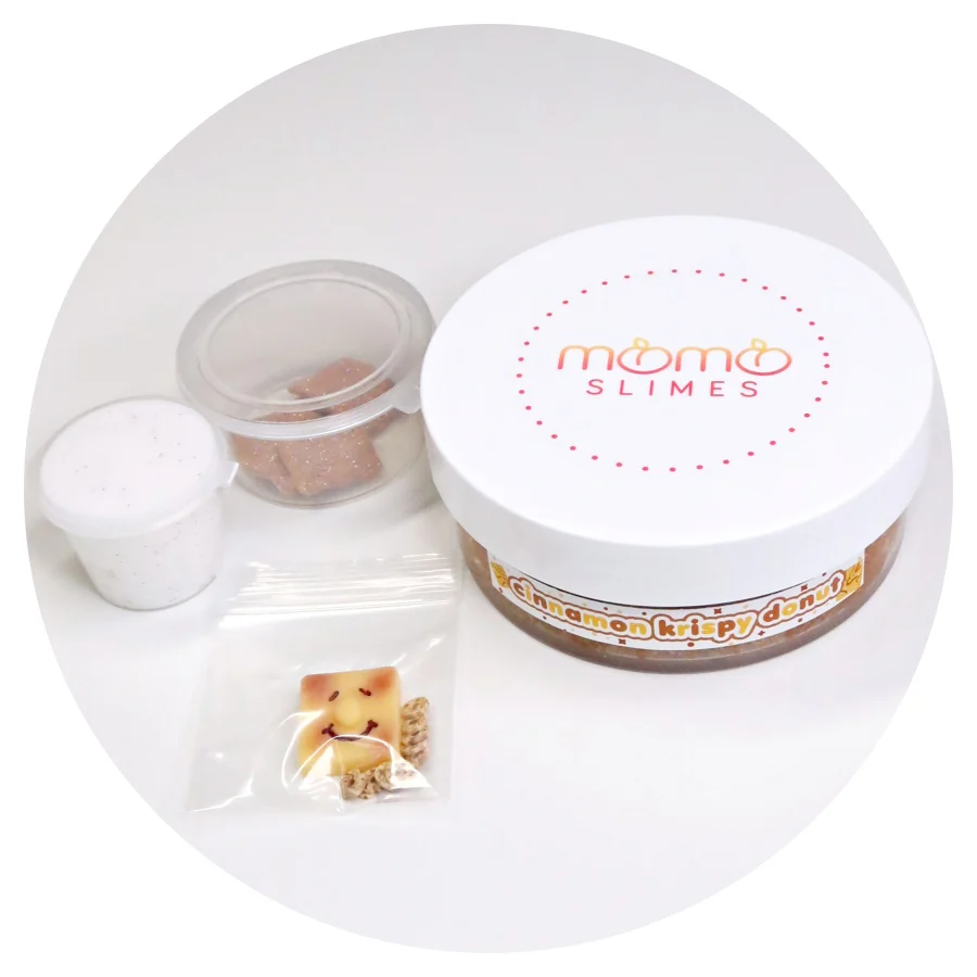 Cinnamon Krispy Donut DIY Slime Kit - Image 2