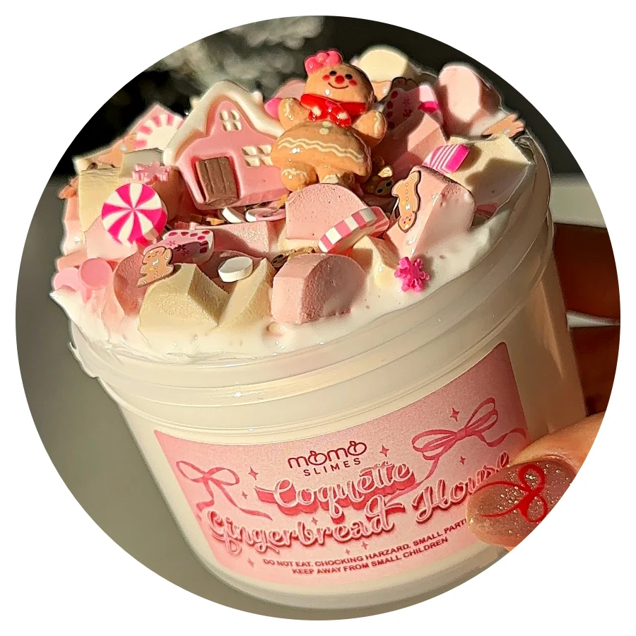 Coquette Gingerbread House Slime - Image 2