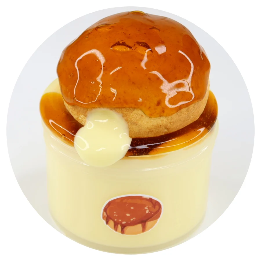 Creme Brûlée Donut DIY Slime Kit