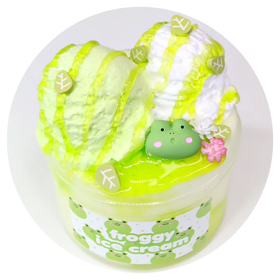 Froggy Ice Cream DIY Slime Kit