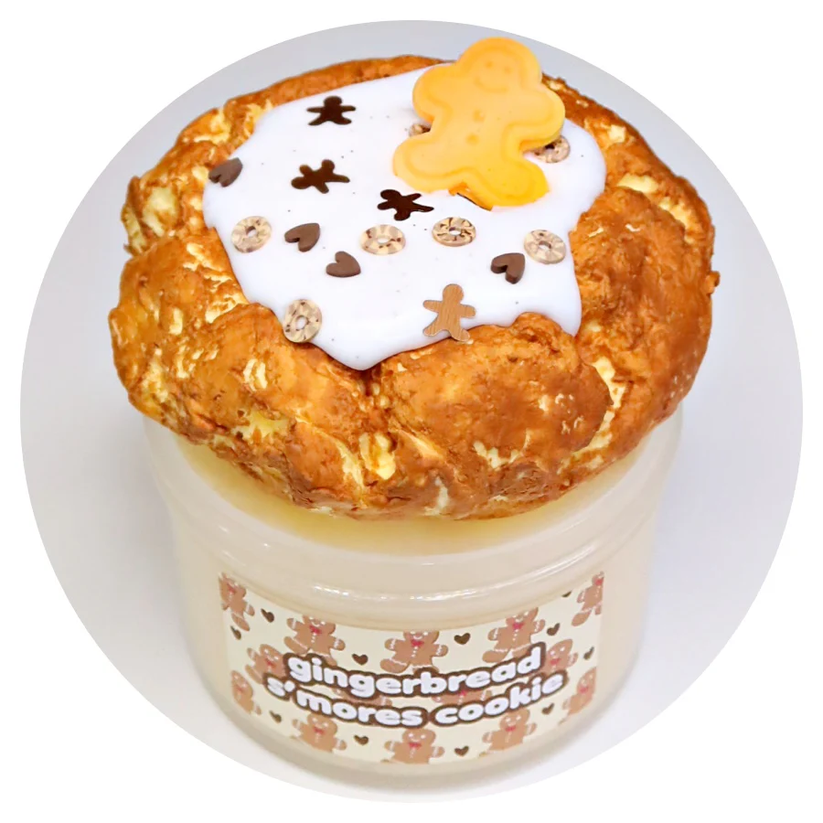 Gingerbread S'mores Cookie DIY Slime Kit