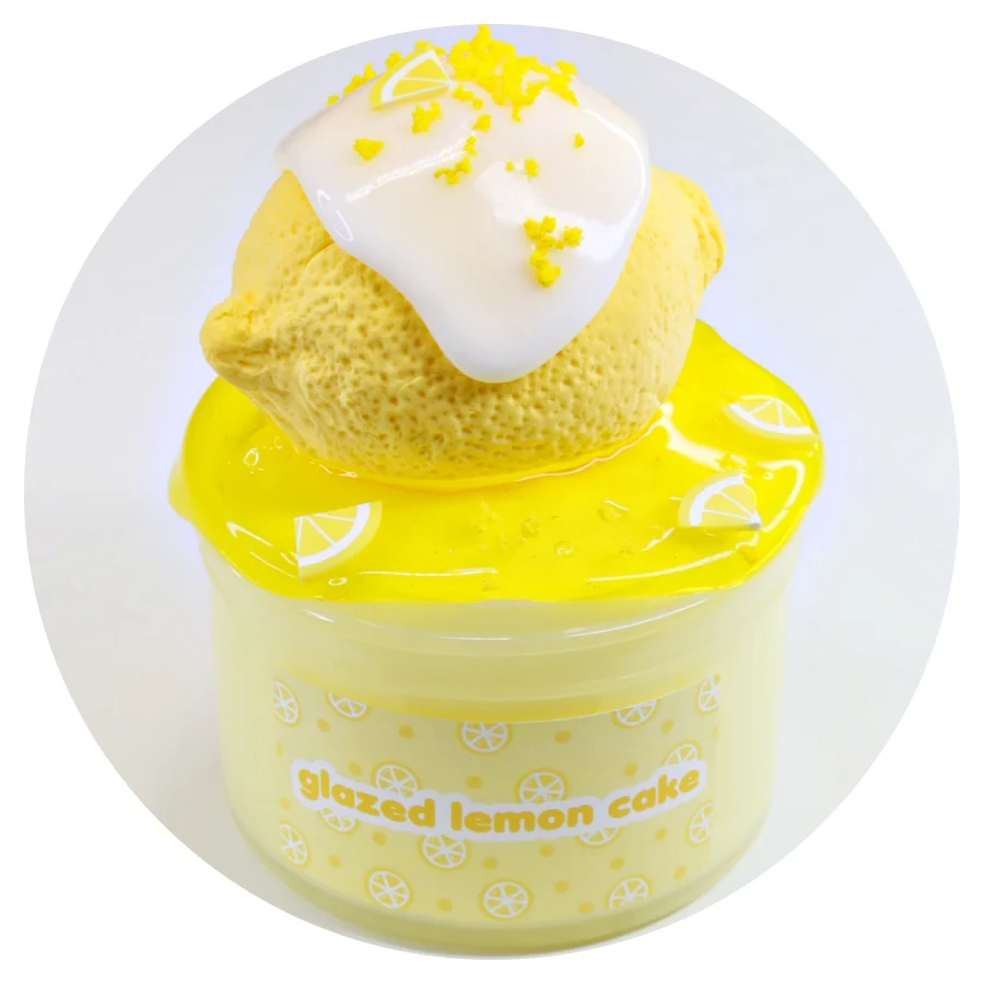 Glazed Lemon Cake DIY Slime Kit
