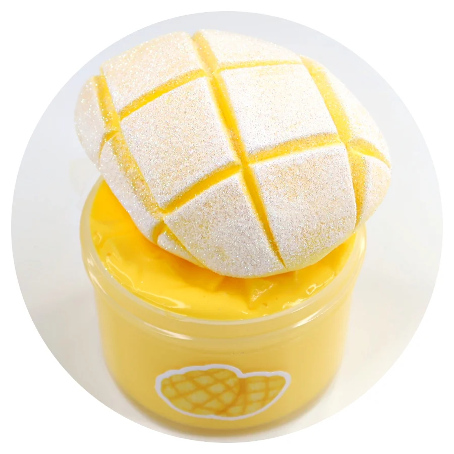 Golden Mango Bun DIY Slime Kit