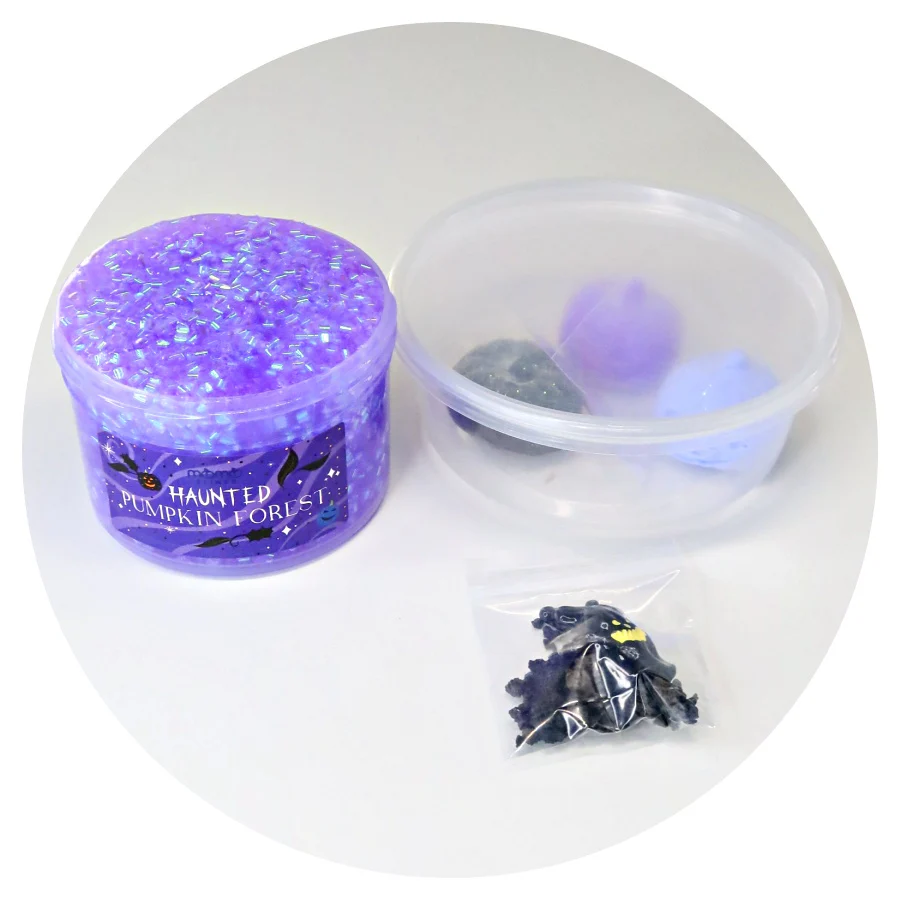 Haunted Pumpkin Forest DIY Slime Kit - Image 2