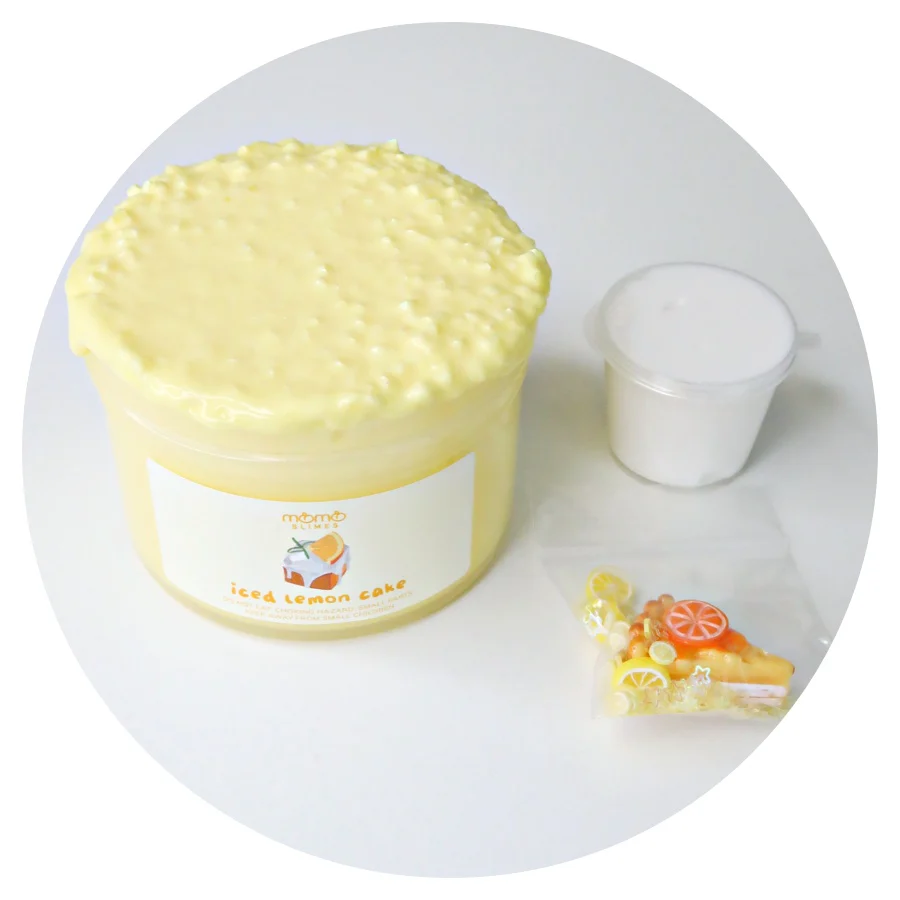 Iced Lemon Cake Slime - Image 3
