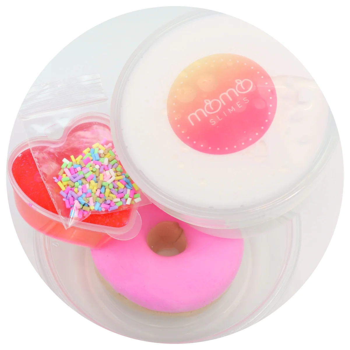 Jelly Glazed Donut DIY Slime Kit - Image 2