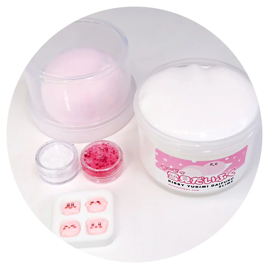 Kirby Yukimi Daifuku DIY Slime Kit - Image 2