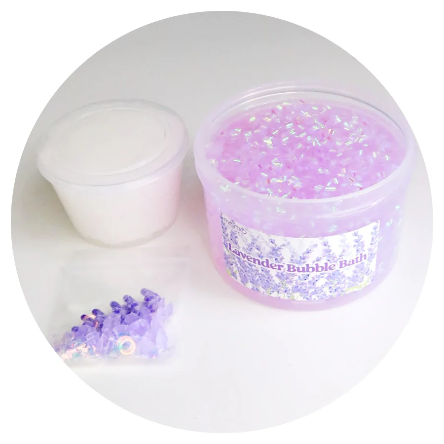 Lavender Bubble Bath Slime - Image 2