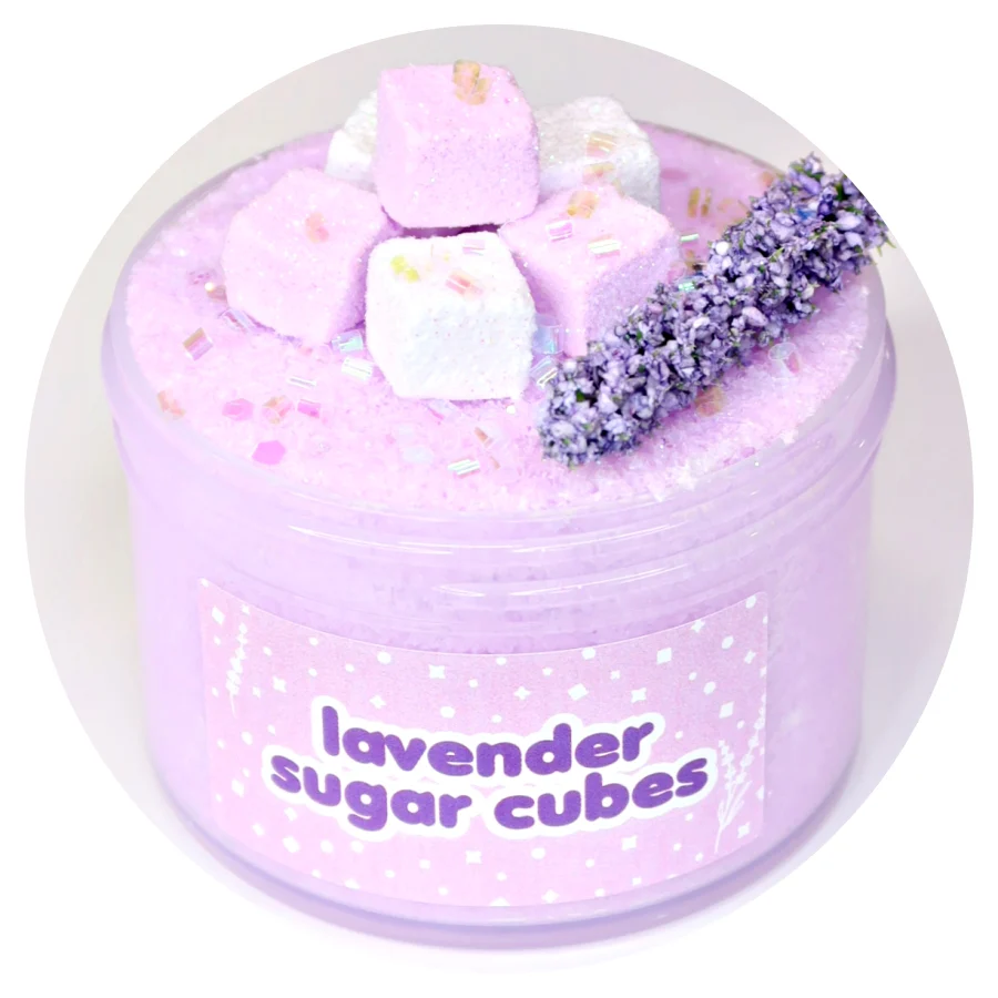 Lavender Sugar Cubes DIY Slime Kit