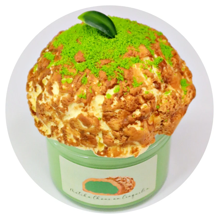 Matcha Choux au Craquelin DIY Slime Kit