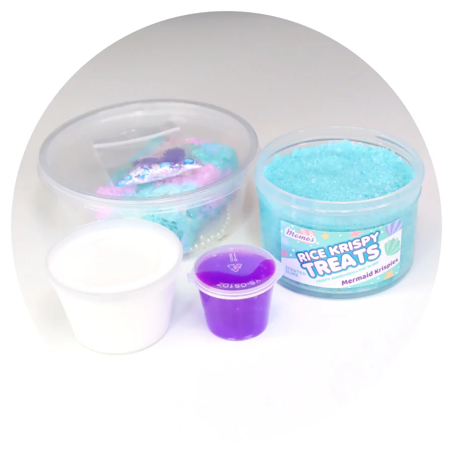 Mermaid Krispy Treats DIY Slime Kit - Image 2