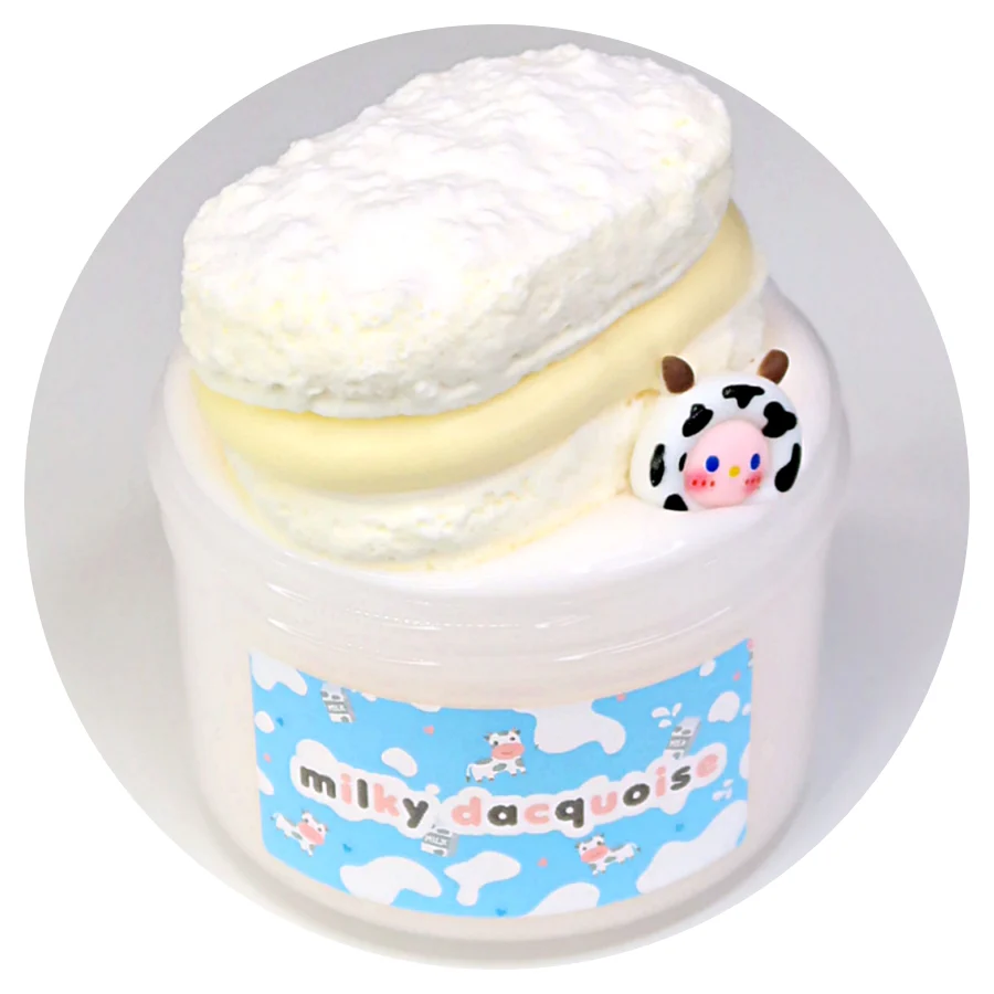 Milky Dacquoise DIY Slime Kit