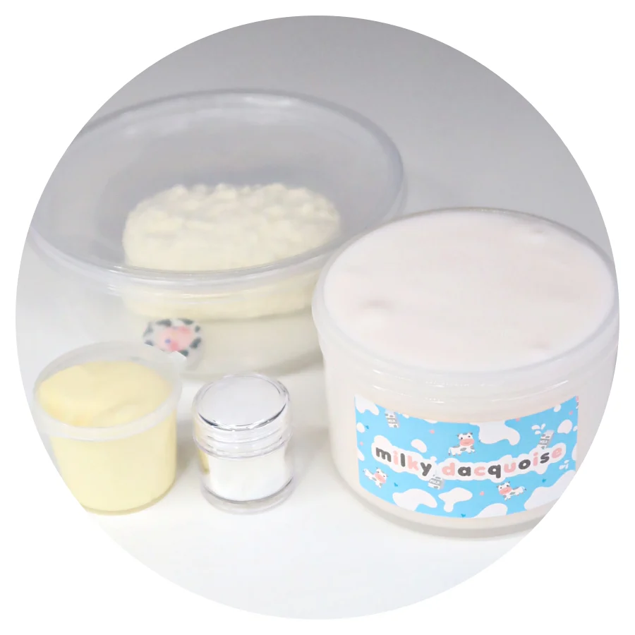 Milky Dacquoise DIY Slime Kit - Image 2