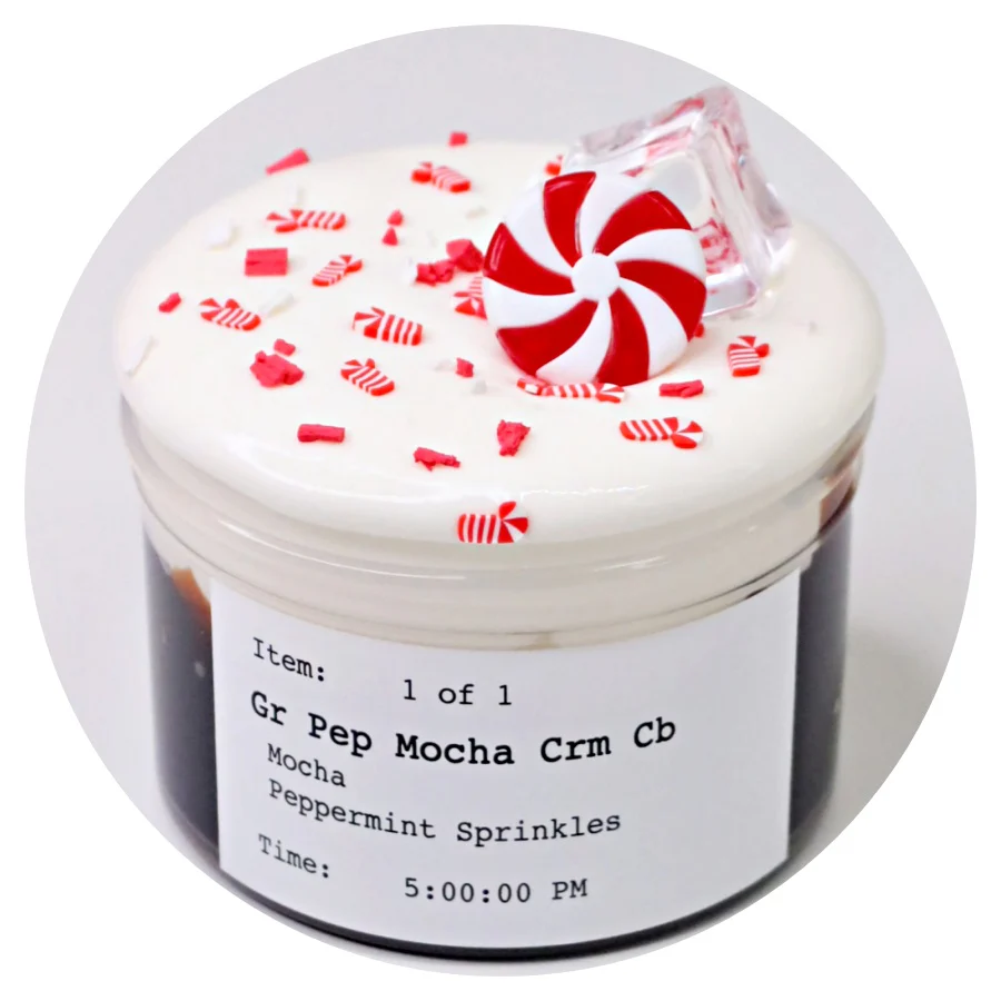 Peppermint Mocha Cream Cold Brew Slime - Image 2