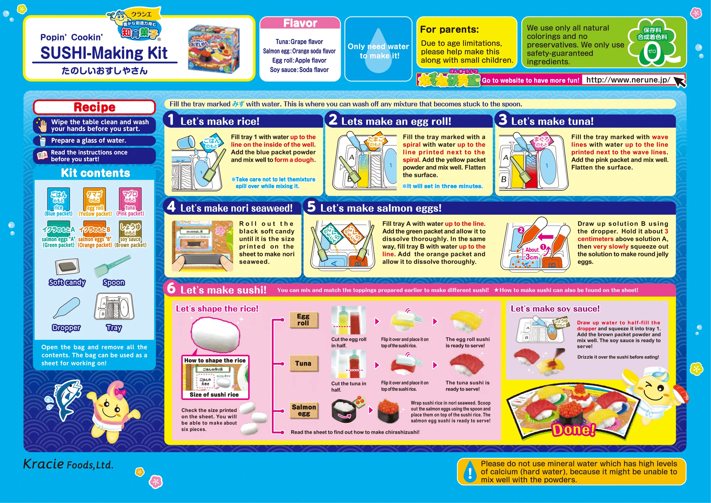 Popin' Cookin' Sushi Kit - Image 3