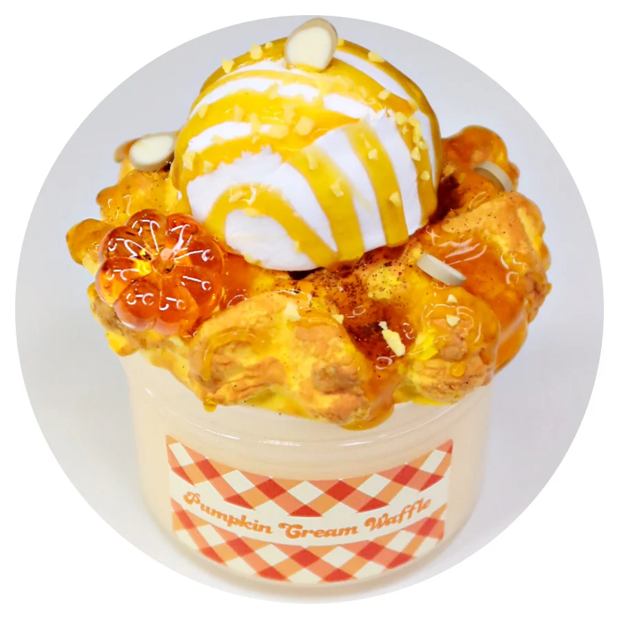 Pumpkin Cream Waffle DIY Slime Kit