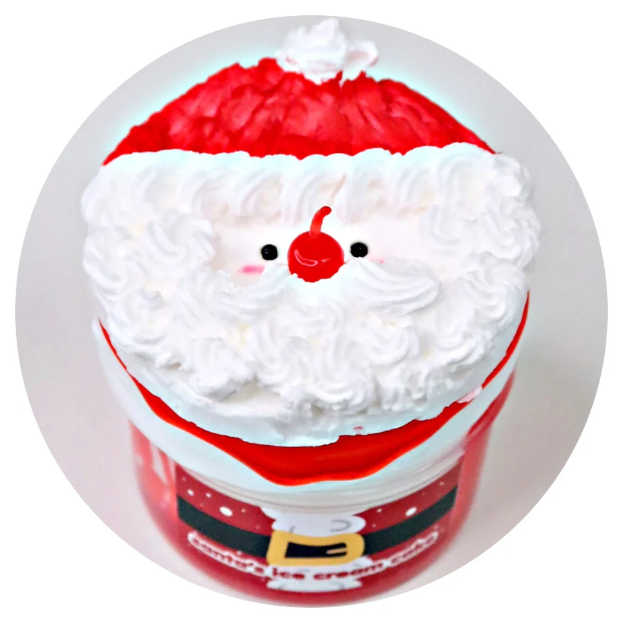 Santa's Ice Cream Cake DIY Slime Kit