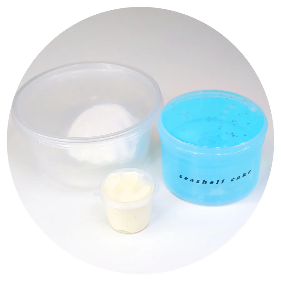 Seashell Cake DIY Slime Kit - Image 2