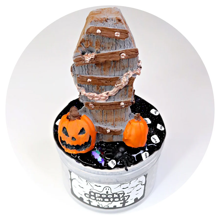 Spooky Cemetery DIY Slime Kit - Image 2