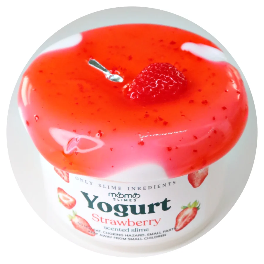 Strawberry Yogurt Slime
