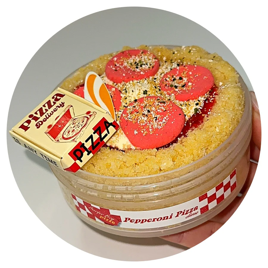 Slimer Boy Pepperoni Pizza DIY Slime Kit - Image 2